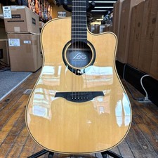 Lag Tramontane HyVibe THV30DCE Dreadnought Acoustic-Electric Smart Guitar 2021