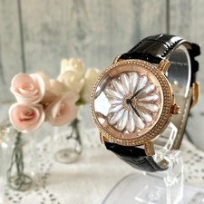 Datura x Anne Coquine Ancoquine Round Watch Rare Used