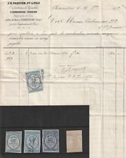 FRANCE  1871   FISCAUX