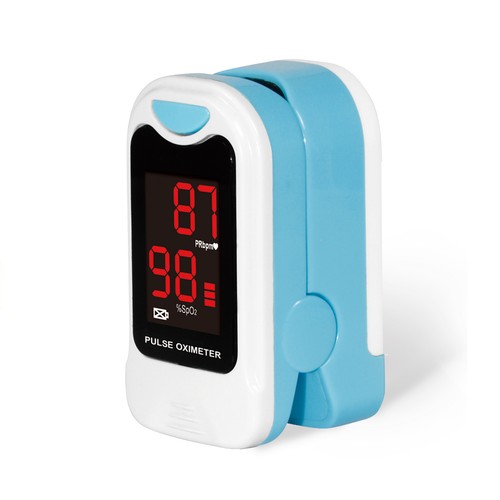 Fingertip pulse oximeter - fingertip, led