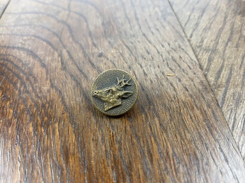 Ancien bouton cerf - bouton, chasse