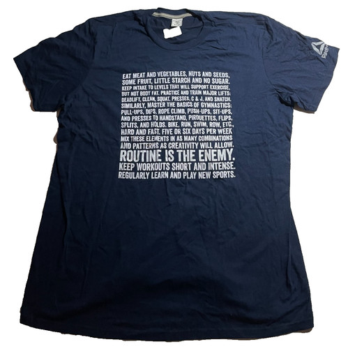 Reebok crossfit routine is - “routine,