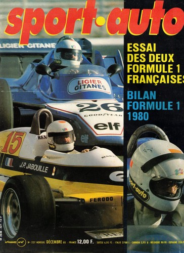 Sport auto 227 1980 essai - sport,
