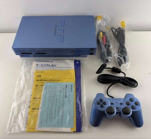 Console ps2 playstation aqua - console,