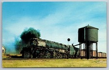 Postcard WY Cheyenne Union Pacific Big Boy Largest Steam Locomotive PC M6738
