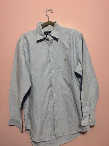 Chemise ralph lauren bleu - chemise,