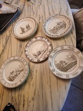 13 Assiettes Creil Ancienne