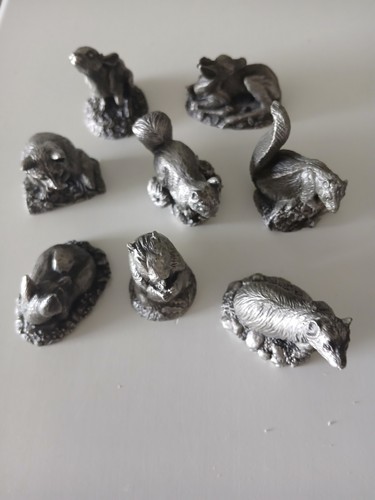 Lot 8statuettes animaux