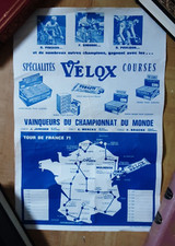 Affiche publicitaire  Vélox