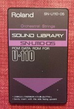 ROLAND  CARTE SN-U110-05  POUR