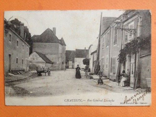Carte postale 1900 - postale, chaussin