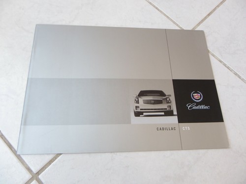 Cadillac cts 2004 - cadillac, brochure
