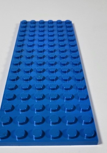 Lego plaque bleu 3027 - plaque, 6