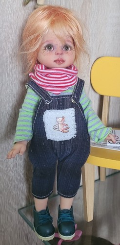Poupée artiste alex berg - poupée, d'artiste