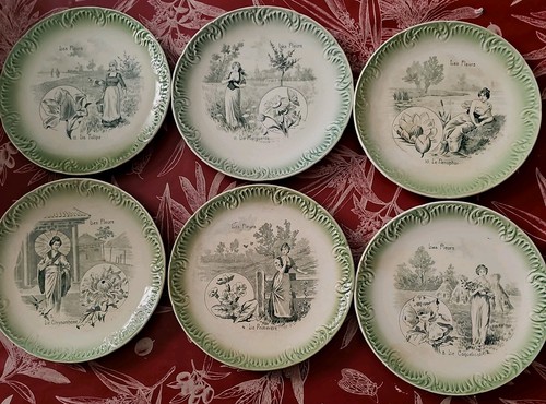 Assiette digoin - 6,