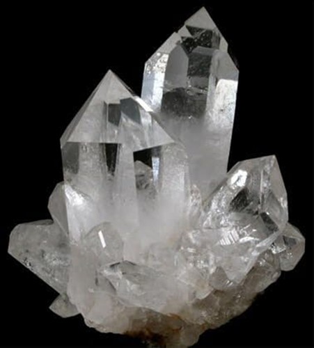 Cristal roche extra druze - cristal, de