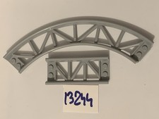 Lot De Pieces Lego Rails Gris