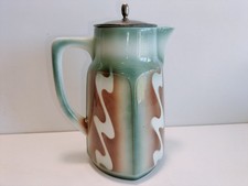 CAFETIERE ART DECO FAIENCE G-M