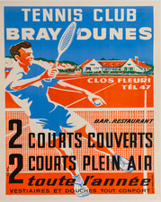 Bray-Dunes Tennis Club ench