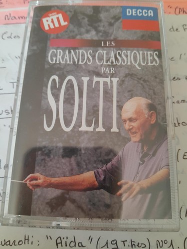 Cassette audio solti - audio, "