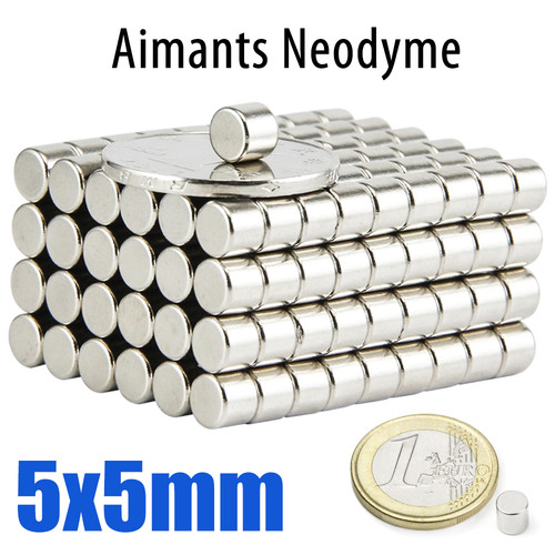 Aimant rond puissant 5mm - ,