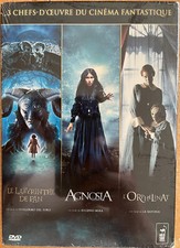 COFFRET LE LABYRINTHE DE PAN + AGNOSIA + L ORPHELINAT  3 DVD NEUF SOUS BLISTER