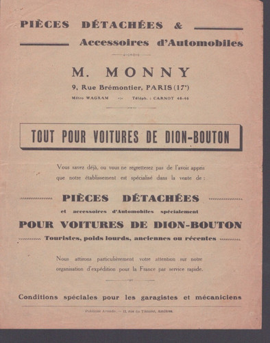 Paris automobile - paris, (xvii°)