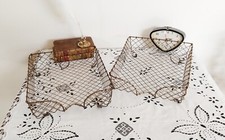 Lot de 2 Panières , bacs à