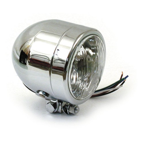 Phare chrome verre - phare,