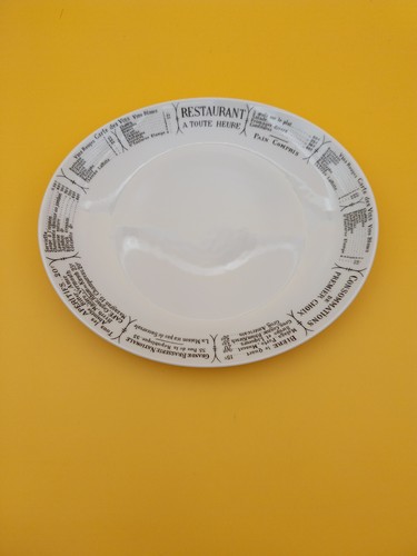 Assiettes ovales pillivuyt - 6,