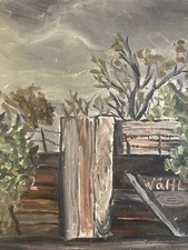 Belle Peinture Huile Sur