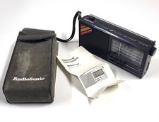 Vintage Audiosonic TK-333 9-Band World Receiver Radio – Tested Works – Manual