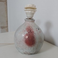 Vintage Pied de lampe en grès