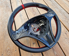 NEW LEATHER Alfa Romeo Mito Giulietta 940 Sport Mito Steering Wheel OEM Carbon