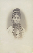 Switzerland, Woman, Traditional Costume, Traditional Hairstyle Vintage Albumin p