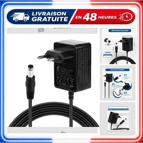 Chargeur batterie 12v - chargeur, 1a