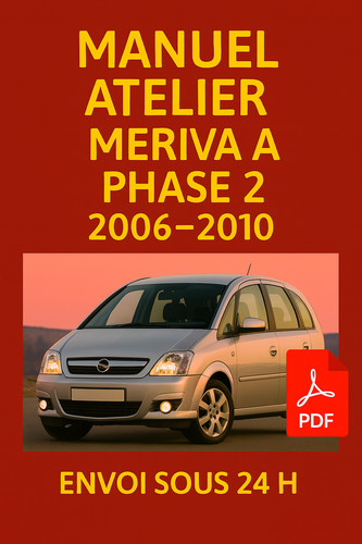 Manuel atelier opel meriva - manuel,