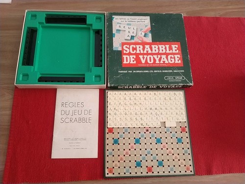 Jeu société scrabble - jeu, de