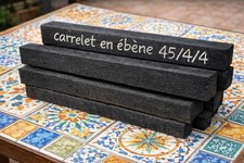 bois ébène Section 45/4/4 Cm