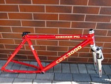 MTB frame 19' Checker Pig CPX 3000 aluminium 7005 Marzocchi 700 Shimano Deore XT