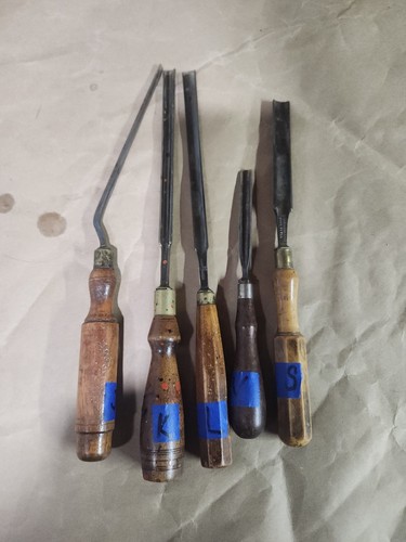 Chisels wood gouges 5 - wood, gouges,