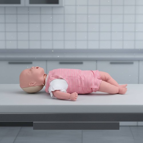 Mannequin bébé étouffement - mannequin,