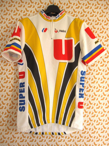 Maillot cycliste vintage super - cycliste,