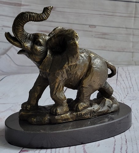 Statue sculptée éléphant - statue, d'Éléphant