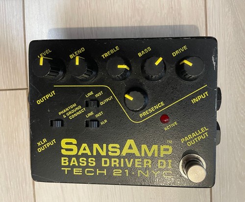 Préampli sansamp tech21 bass - préampli,