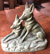 Sculpture sujet en plâtre