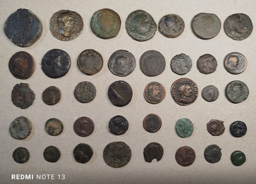 Lot monnaies antique - de, 39