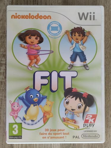 Wii nickelodeon fit complet - -,