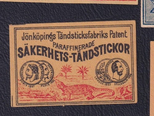 Ancienne petite étiquette
