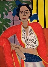 HENRI MATISSE 1940's LITHOGRAPH +COA stunning work! Very Unique Matisse RARE ART